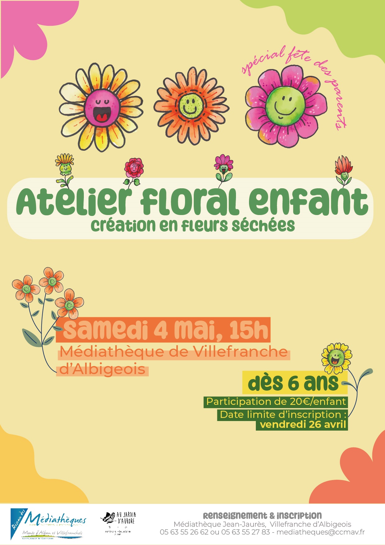 2024 05 04 Affiche atelier floral WEB